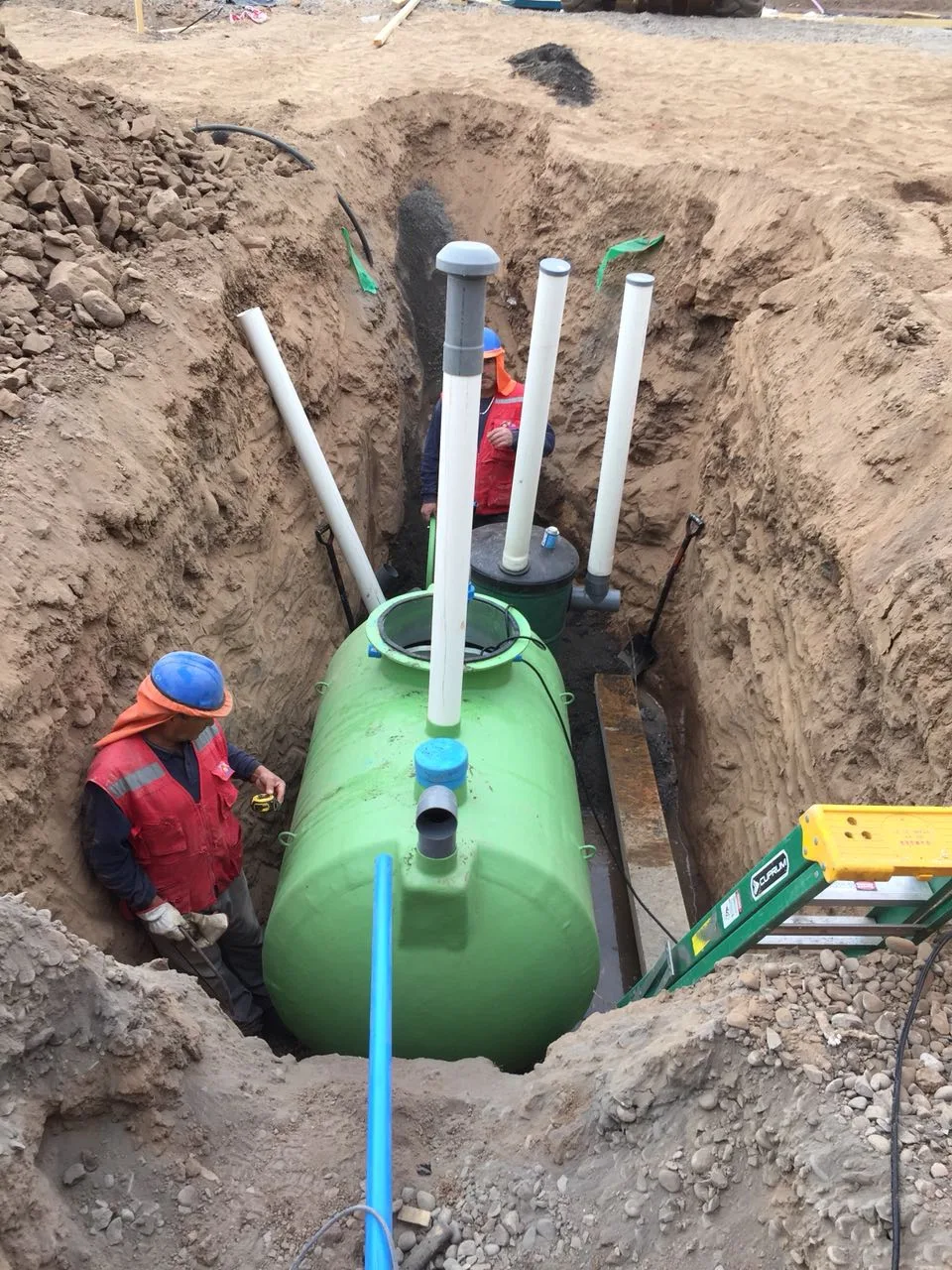 Proyecto en Planta y Acumulación de Agua Tratada