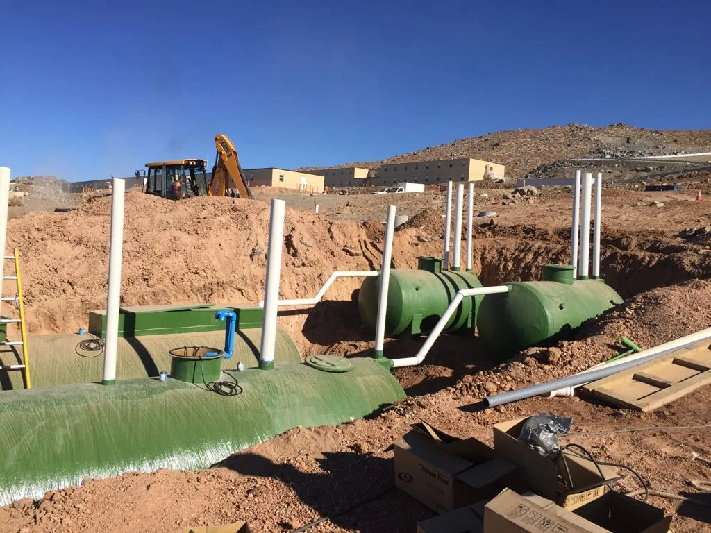 Proyecto en Planta y Acumulación de Agua Tratada
