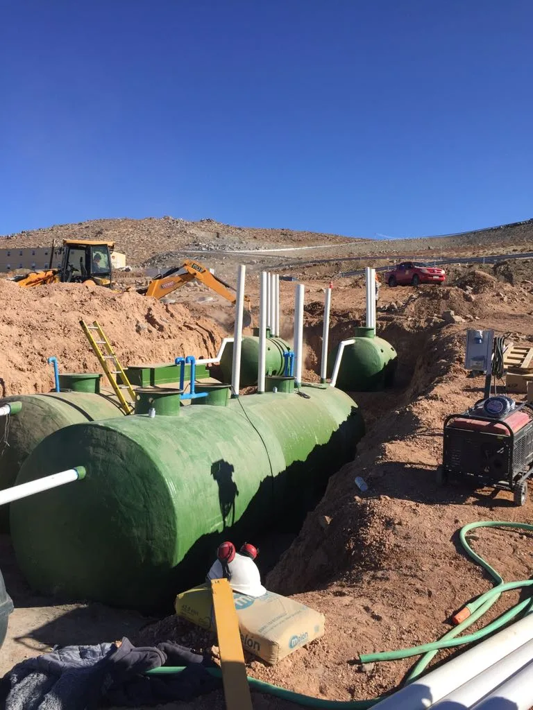 Proyecto en Planta y Acumulación de Agua Tratada