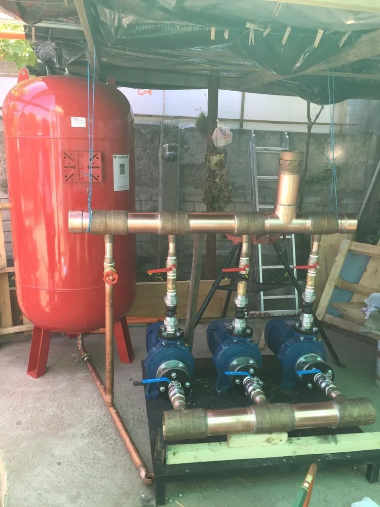 Sistema de impulsión agua potable, MasErrazuriz (ME)