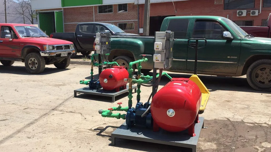 Sistema de impulsión, bodegas san Bernardo